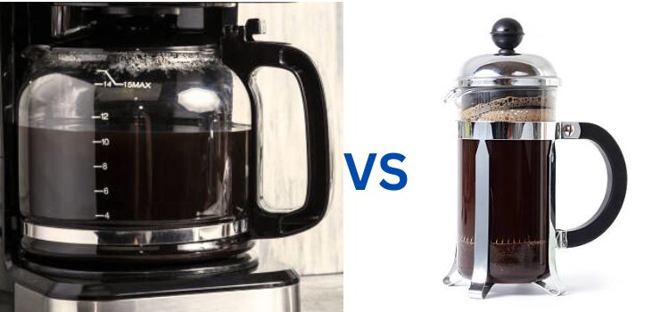 Coffee maker vs. French press