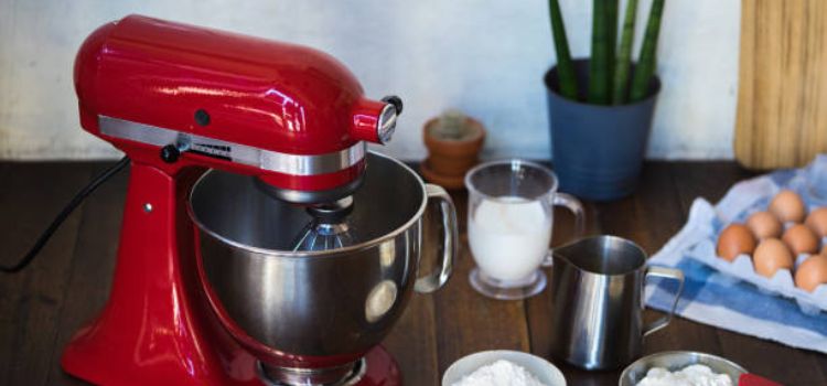 How to remove the bowl from a stand mixer