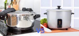 Pressure cooker vs. rice cooker